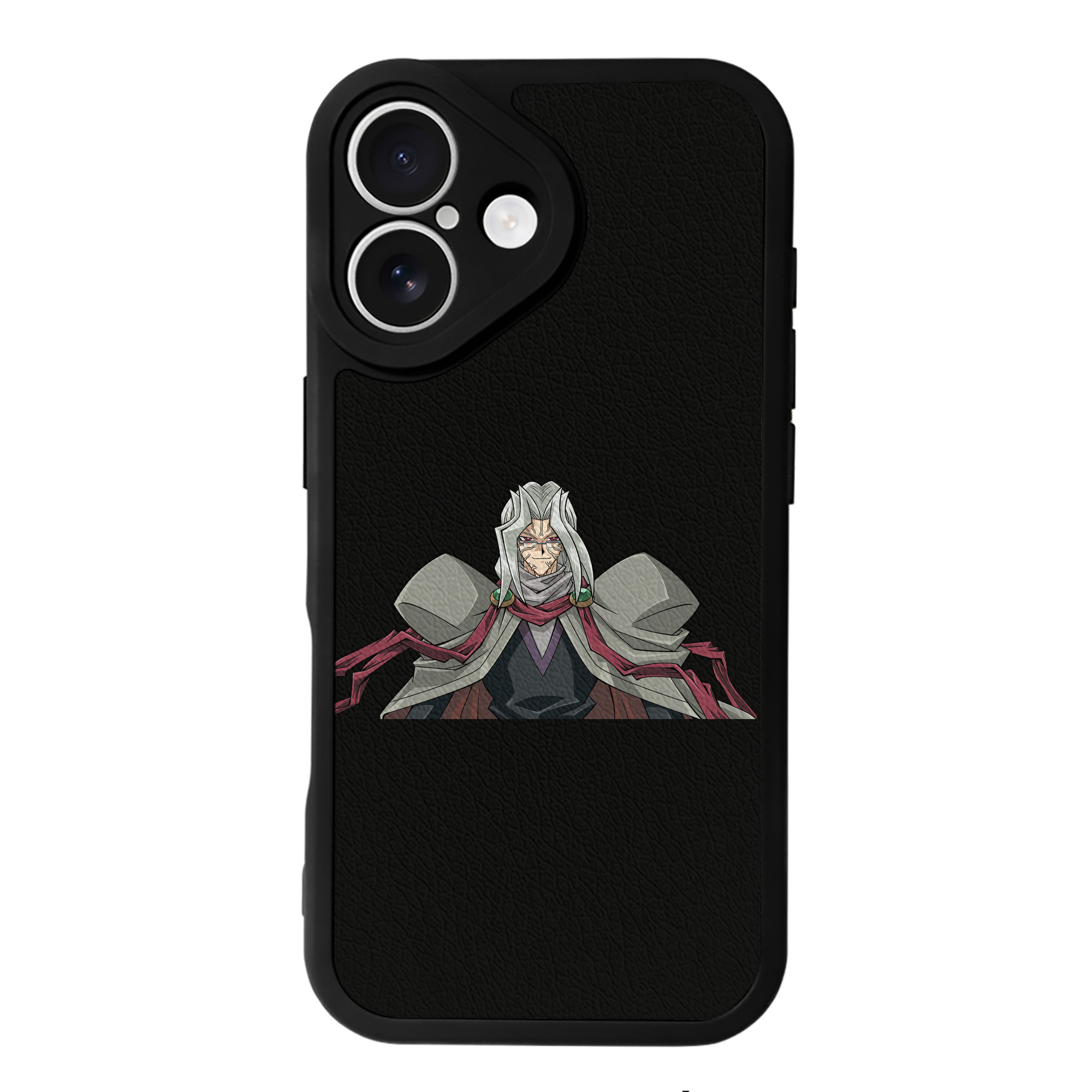 （画像用） 遊☆戯☆王 Yu-Gi-Oh! 【iPhone 16シリーズ対応】シリコンスマホケース（レザー調） 材質：シリコン